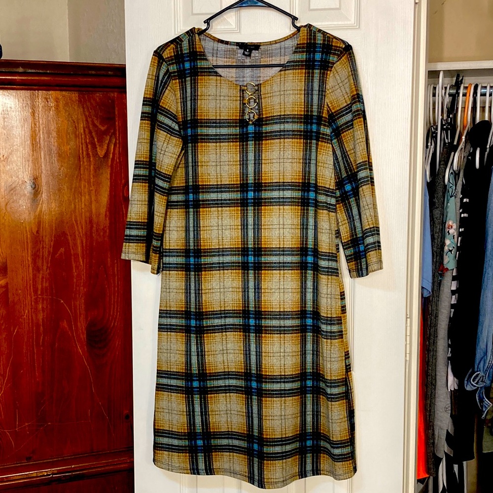 Plaid dress